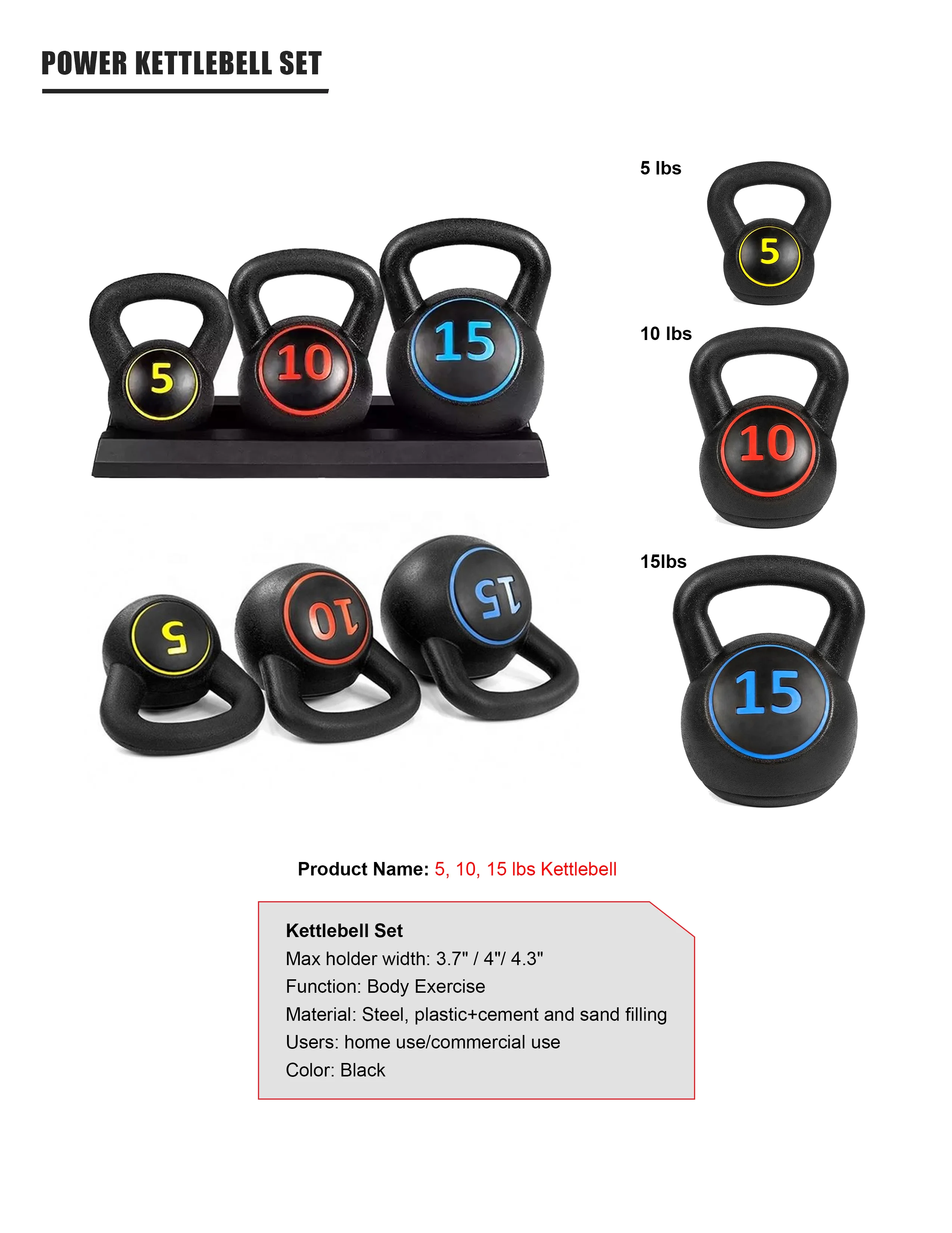 5 10 15 Kettlebell